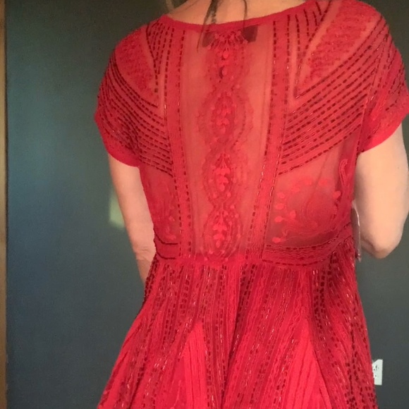 FREE PEOPLE New with tags embellished dress - Picture 4 of 7